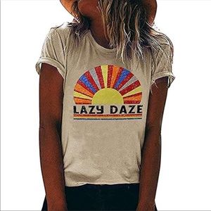 NWOT “Lazy Daze” Elevado Tee Size Medium